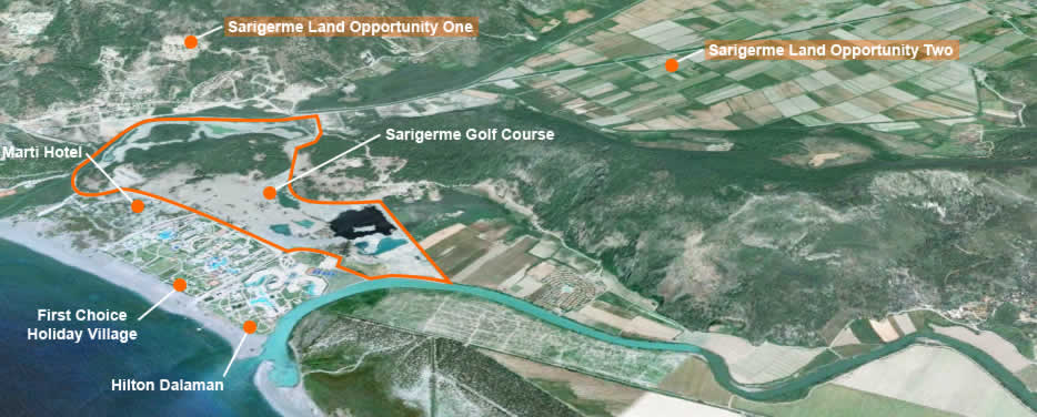Sarigerme Satellite View